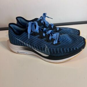 Nike Air Zoom Pegasus Turbo 2 Shoes Mens Size 11 Blue Knit Running AT2863-009